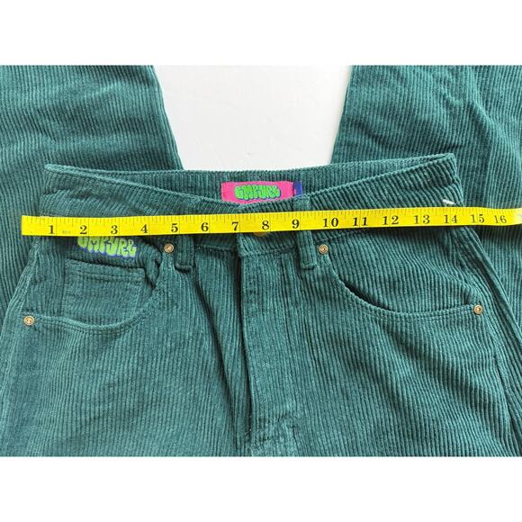 Empyre Tori Ponderosa Corduroy Skate Pants - Green, Size 4 - Picture 7 of 11